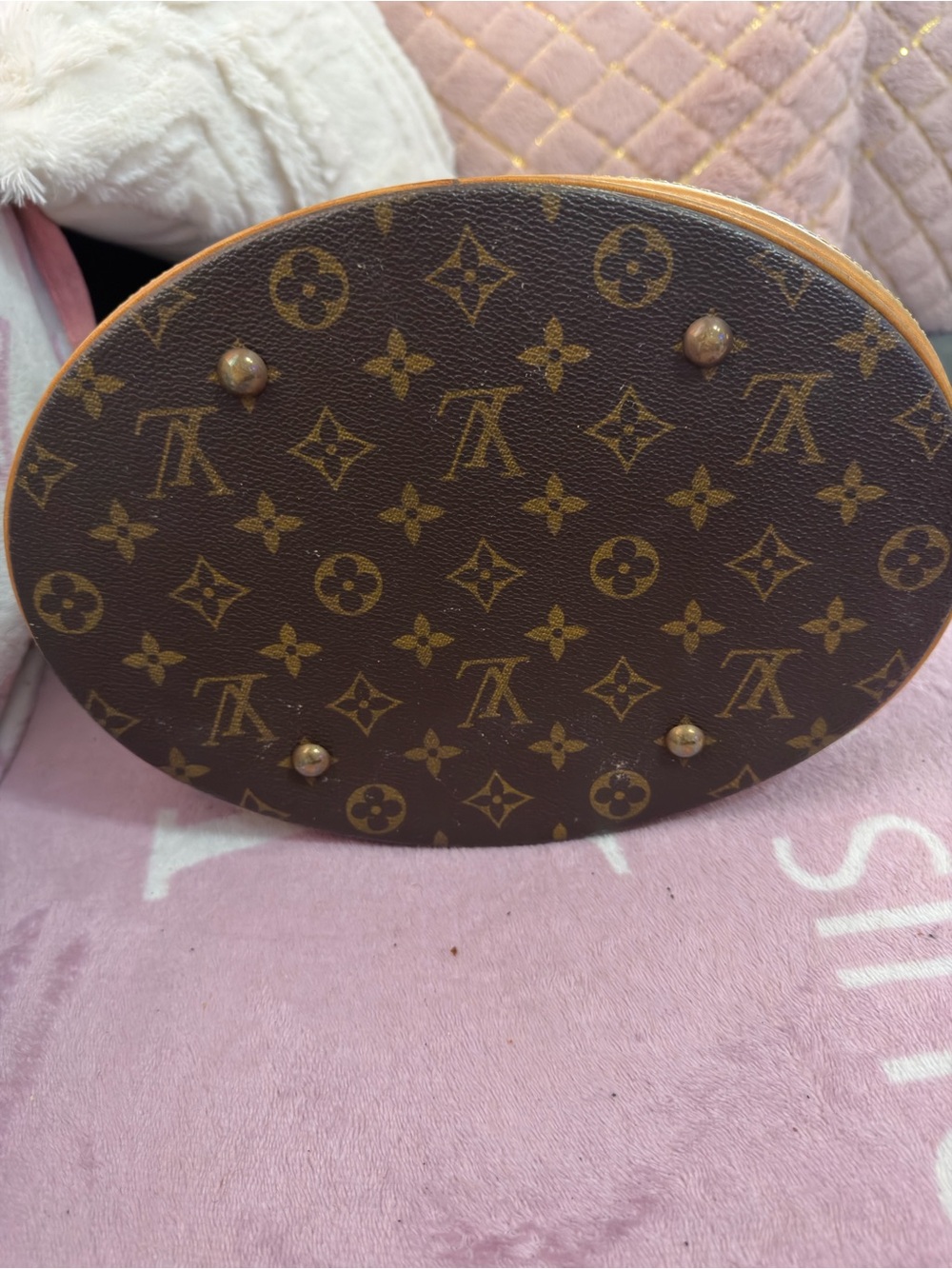 Vintage Authentic Louis Vuitton Monogram Canvas Bucket Bag - Picture 12 of 12